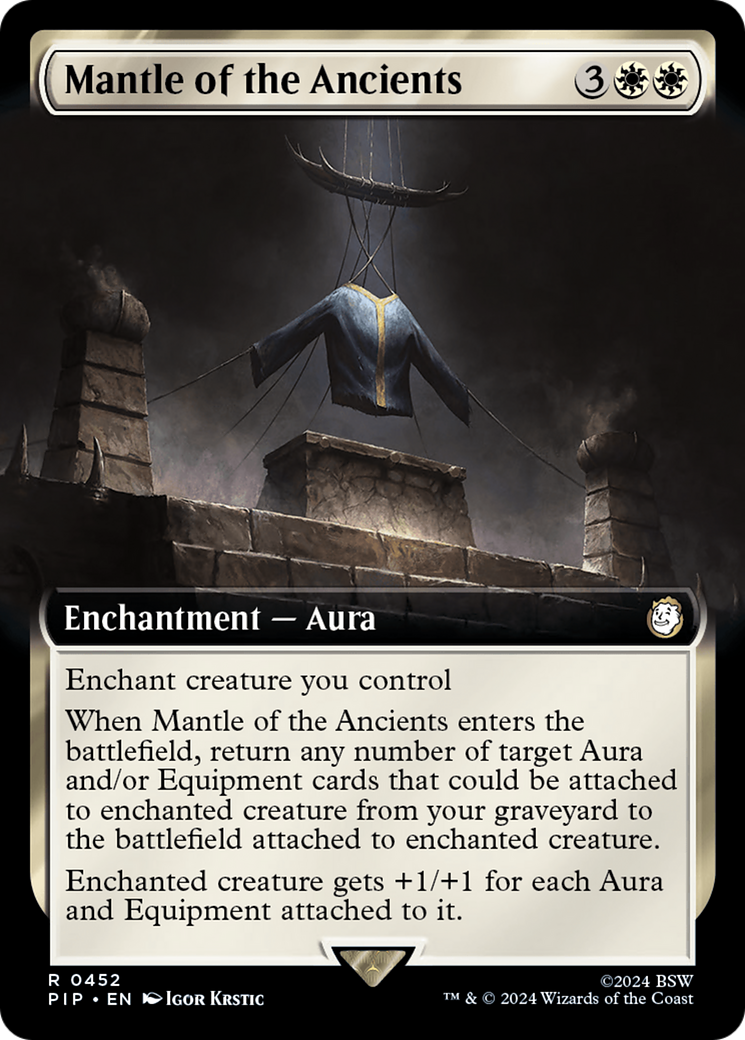 Mantle of the Ancients (Extended Art) [Fallout] - Magic: The Gathering - Card Brawlers | Quebec | Canada |
