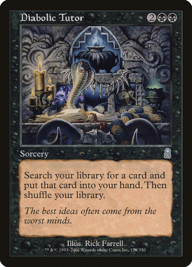 Diabolic Tutor [Odyssey] - Magic: The Gathering - Card Brawlers | Quebec | Canada |