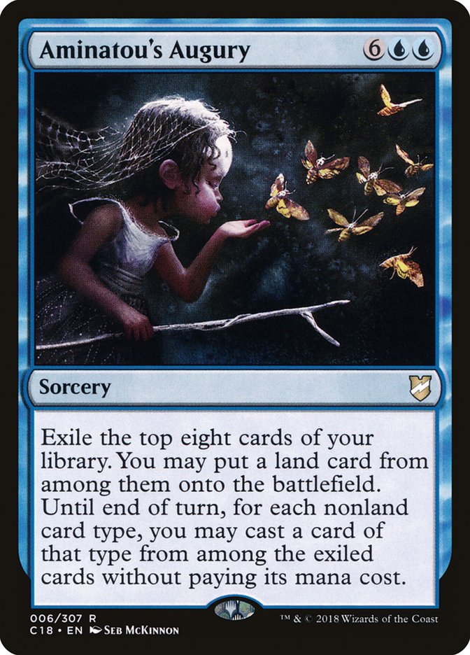 Aminatou's Augury [Commander 2018] - Magic: The Gathering - Card Brawlers | Quebec | Canada |