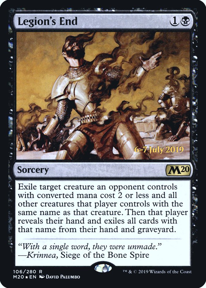 Legion's End [Core Set 2020 Prerelease Promos] - Magic: The Gathering - Card Brawlers | Quebec | Canada |