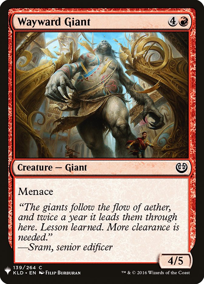 Wayward Giant [Mystery Booster] - Magic: The Gathering - Card Brawlers | Quebec | Canada |