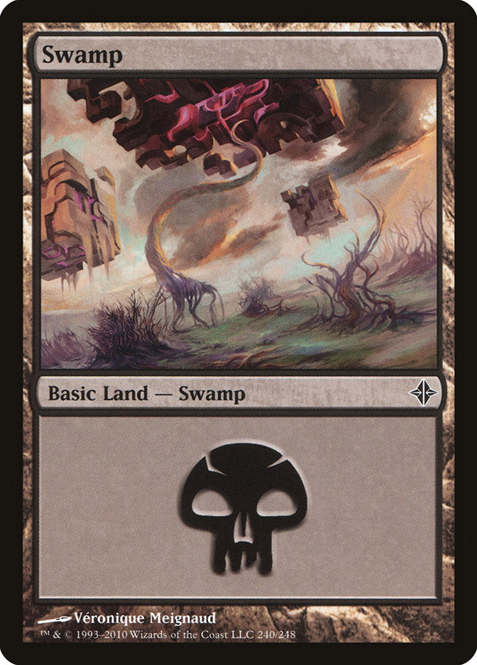 Swamp (240) [Rise of the Eldrazi] - Magic: The Gathering - Card Brawlers | Quebec | Canada |