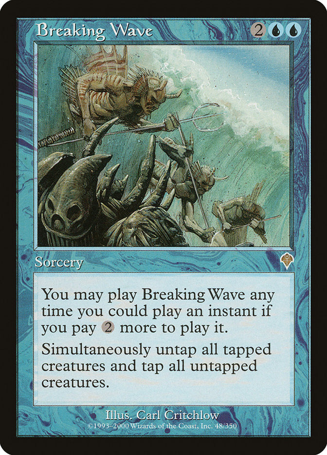 Breaking Wave [Invasion] - Magic: The Gathering - Card Brawlers | Quebec | Canada |