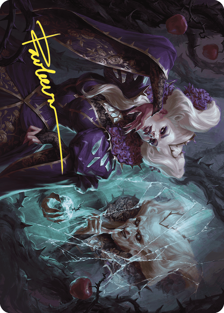 Conceited Witch Art Card (Gold-Stamped Signature) [Wilds of Eldraine Art Series] - Magic: The Gathering - Card Brawlers | Quebec | Canada |