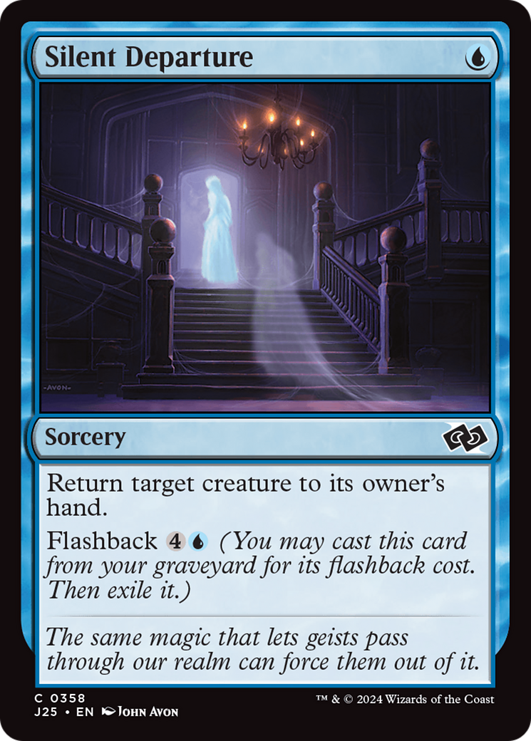 Silent Departure [Foundations Jumpstart] - Magic: The Gathering - Card Brawlers | Quebec | Canada |