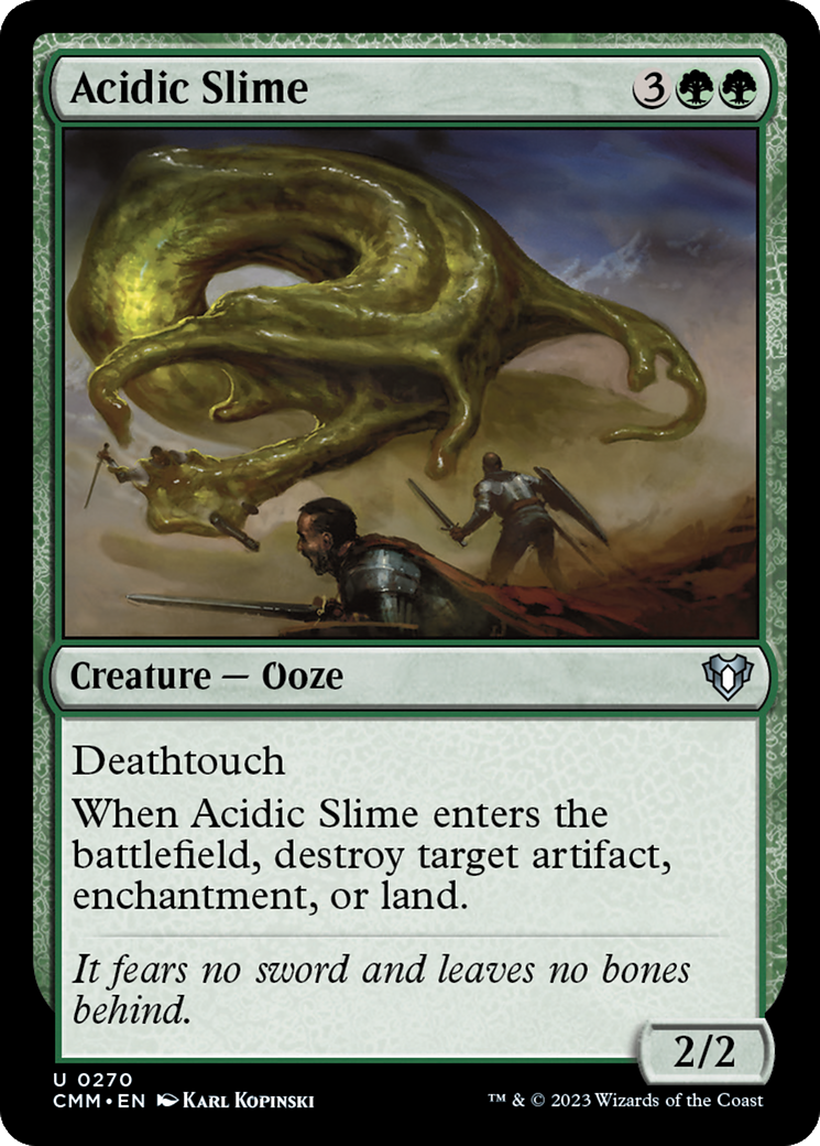 Acidic Slime [Commander Masters] - Magic: The Gathering - Card Brawlers | Quebec | Canada |