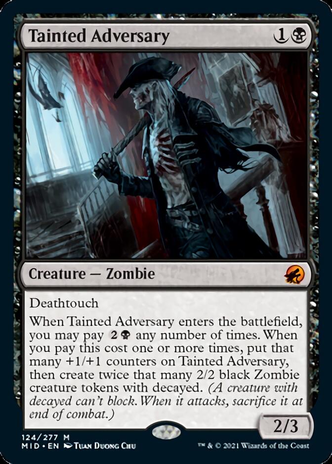 Tainted Adversary [Innistrad: Midnight Hunt] - Magic: The Gathering - Card Brawlers | Quebec | Canada |