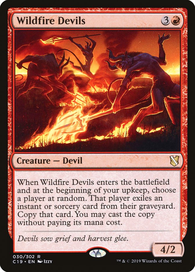 Wildfire Devils [Commander 2019] - Magic: The Gathering - Card Brawlers | Quebec | Canada |