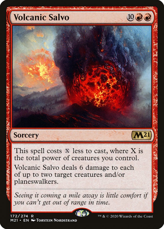 Volcanic Salvo [Core Set 2021] - Magic: The Gathering - Card Brawlers | Quebec | Canada |