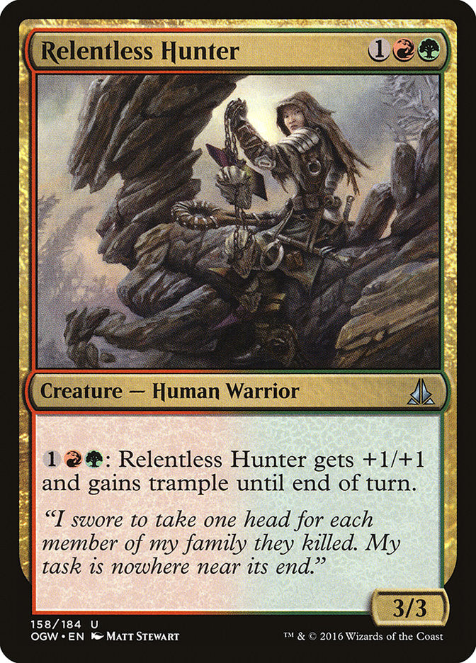 Relentless Hunter [Oath of the Gatewatch] - Magic: The Gathering - Card Brawlers | Quebec | Canada |