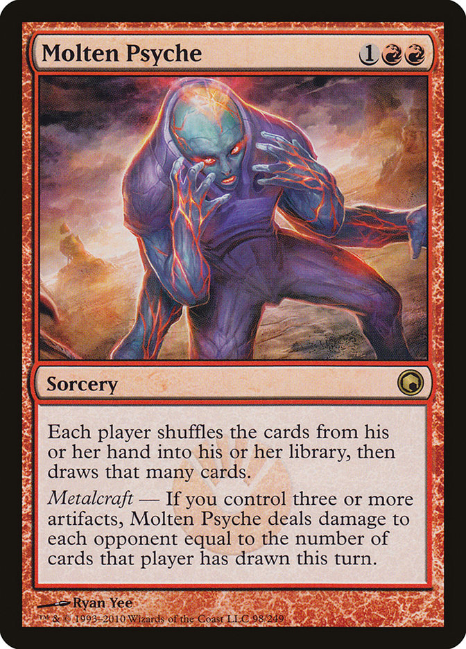 Molten Psyche [Scars of Mirrodin] - Magic: The Gathering - Card Brawlers | Quebec | Canada |