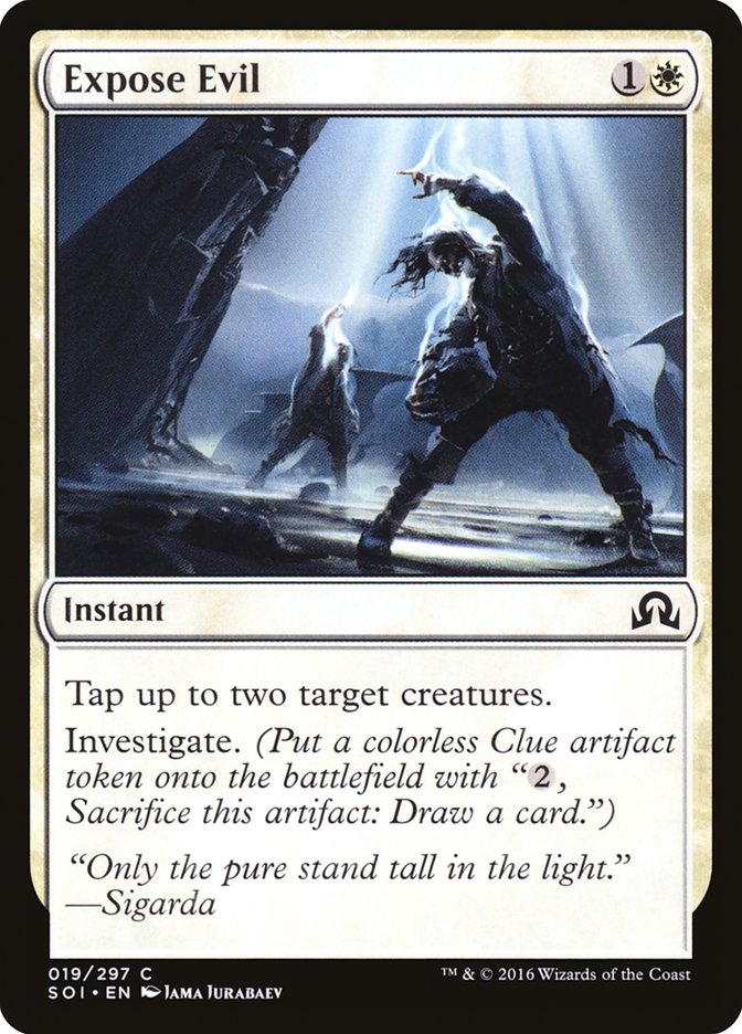 Expose Evil [Shadows over Innistrad] - Magic: The Gathering - Card Brawlers | Quebec | Canada |