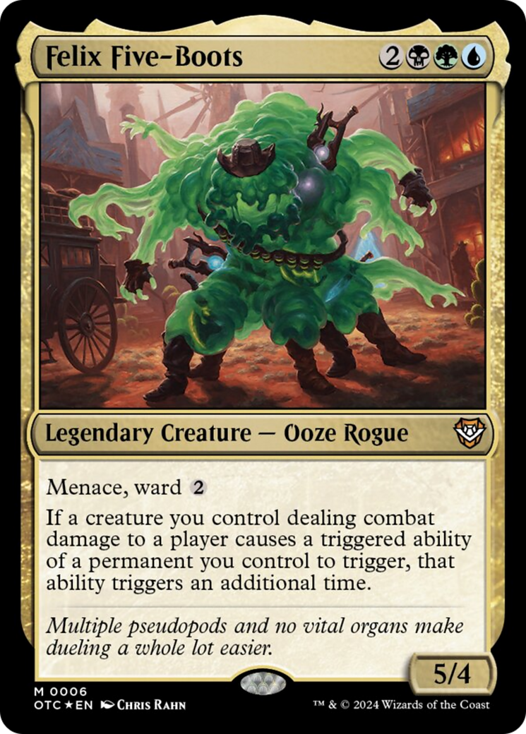 Felix Five-Boots [Outlaws of Thunder Junction Commander] - Magic: The Gathering - Card Brawlers | Quebec | Canada |