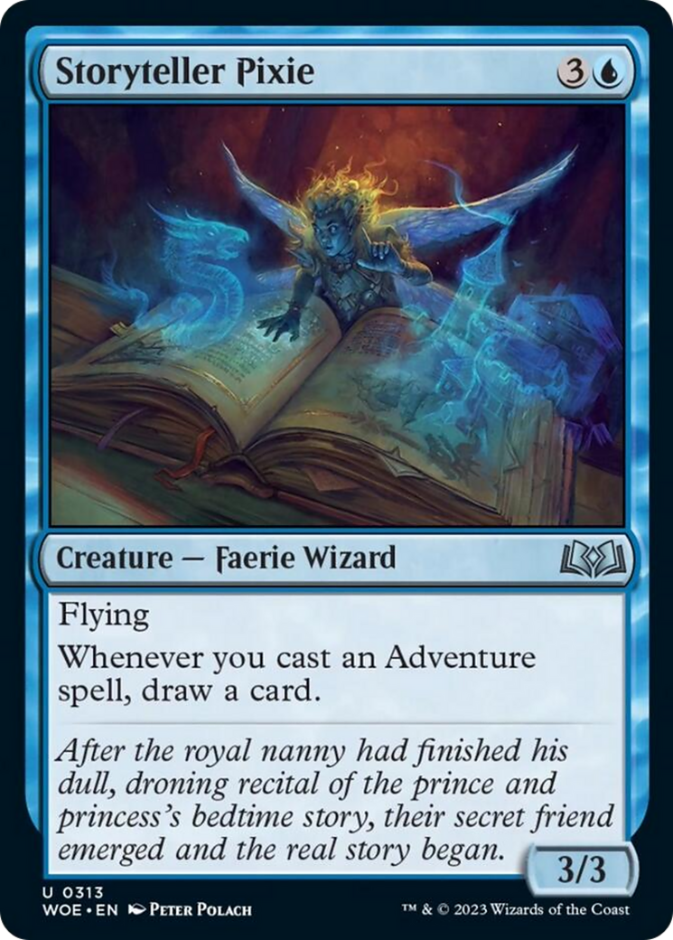 Storyteller Pixie [Wilds of Eldraine] - Magic: The Gathering - Card Brawlers | Quebec | Canada |