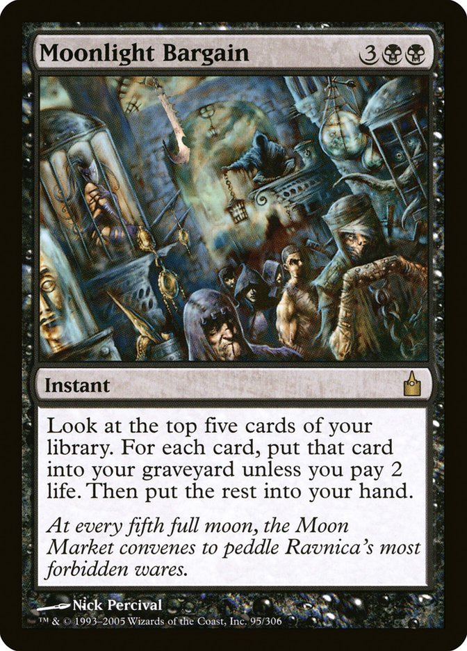 Moonlight Bargain [Ravnica: City of Guilds] - Magic: The Gathering - Card Brawlers | Quebec | Canada |