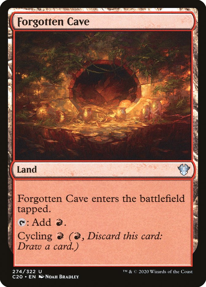 Forgotten Cave [Commander 2020] - Magic: The Gathering - Card Brawlers | Quebec | Canada |