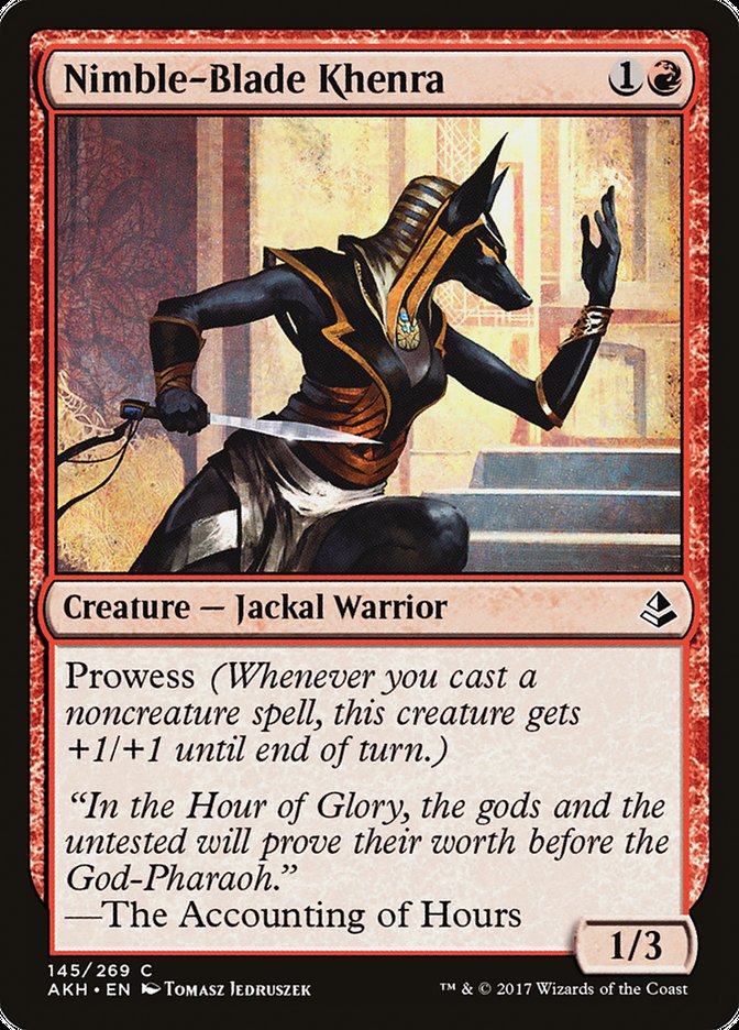 Nimble-Blade Khenra [Amonkhet] - Magic: The Gathering - Card Brawlers | Quebec | Canada |