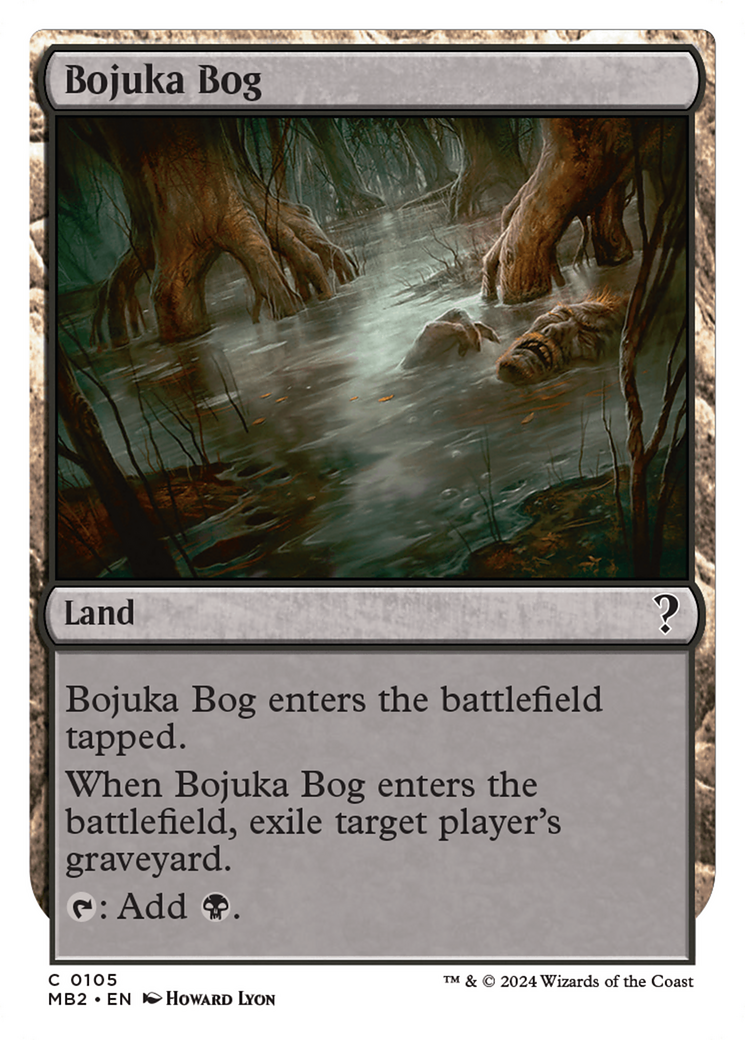 Bojuka Bog (White Border) [Mystery Booster 2] - Magic: The Gathering - Card Brawlers | Quebec | Canada |