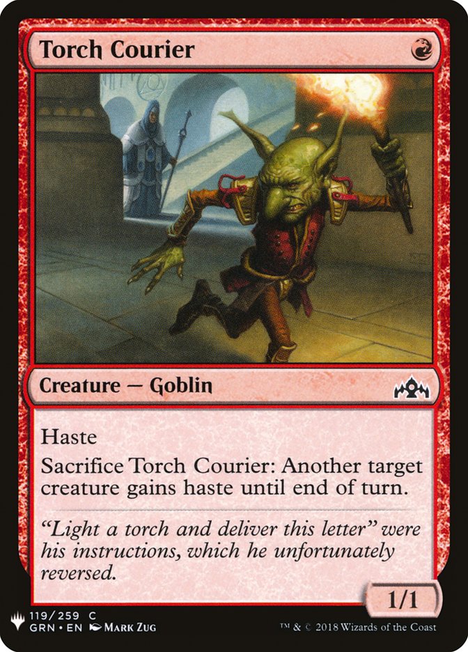 Torch Courier [Mystery Booster] - Magic: The Gathering - Card Brawlers | Quebec | Canada |