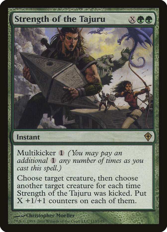 Strength of the Tajuru [Worldwake] - Magic: The Gathering - Card Brawlers | Quebec | Canada |