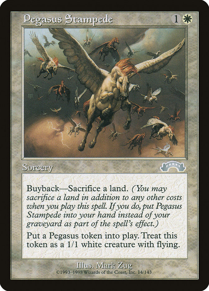 Pegasus Stampede [Exodus] - Magic: The Gathering - Card Brawlers | Quebec | Canada |