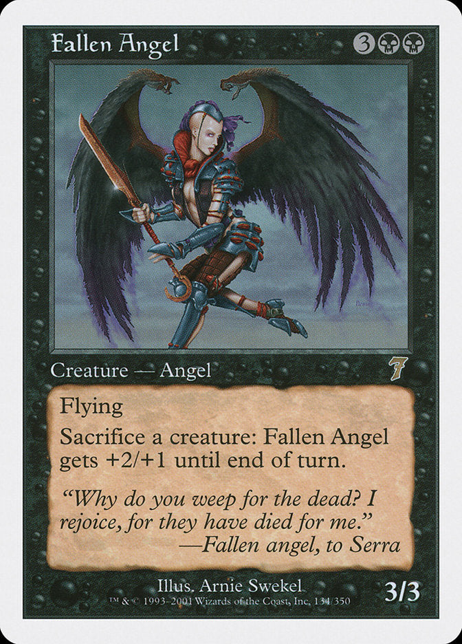 Fallen Angel [Seventh Edition] - Magic: The Gathering - Card Brawlers | Quebec | Canada |
