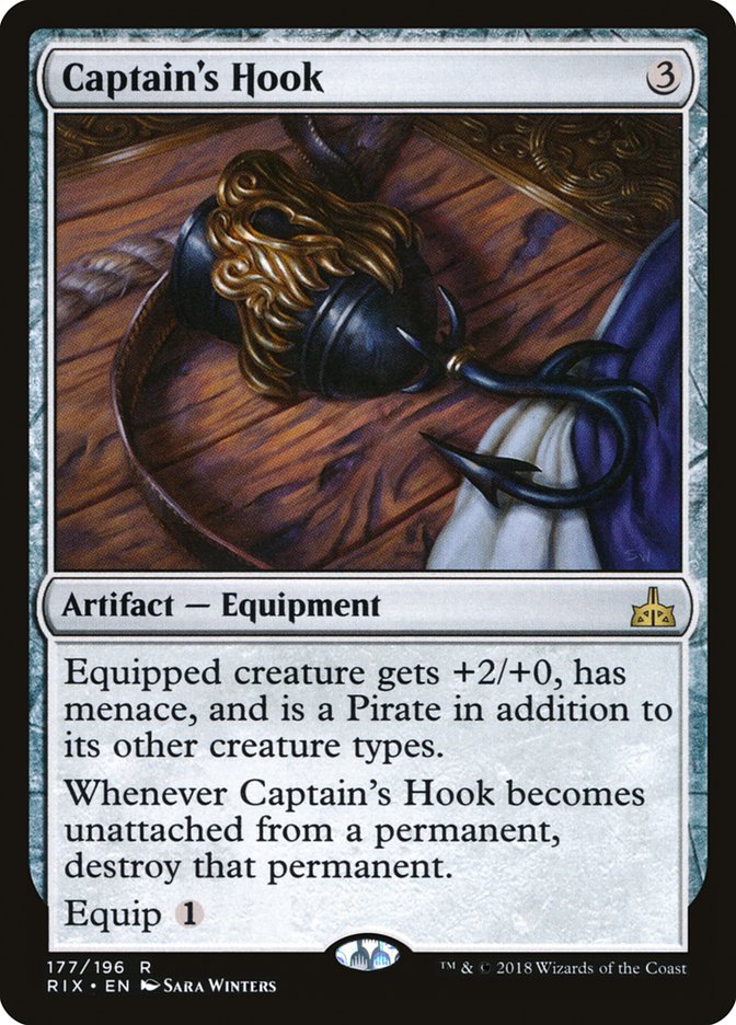 Captain's Hook [Rivals of Ixalan] - Magic: The Gathering - Card Brawlers | Quebec | Canada |