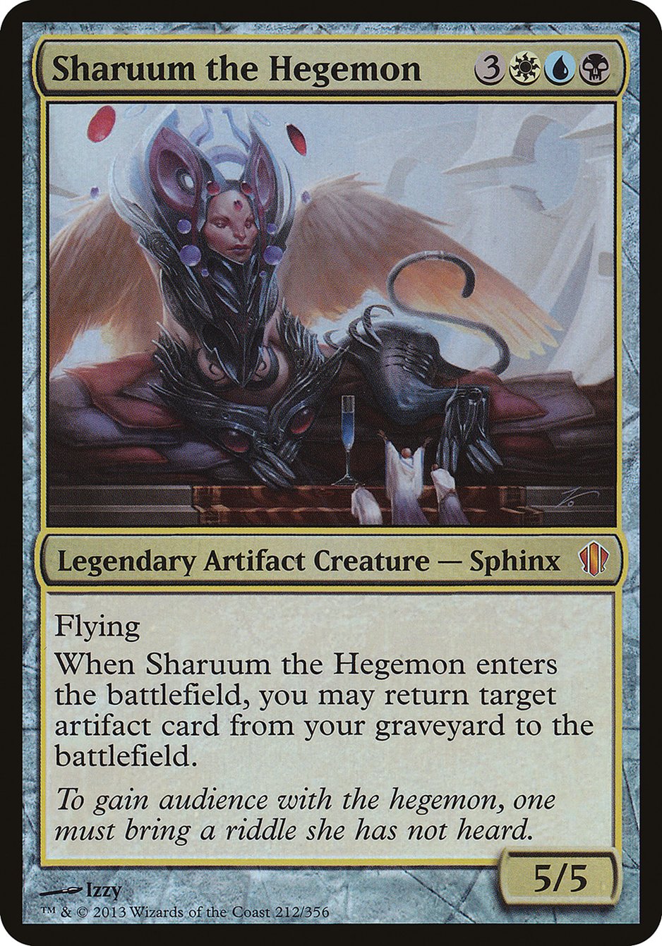 Sharuum the Hegemon (Oversized) [Commander 2013 Oversized] - Magic: The Gathering - Card Brawlers | Quebec | Canada |