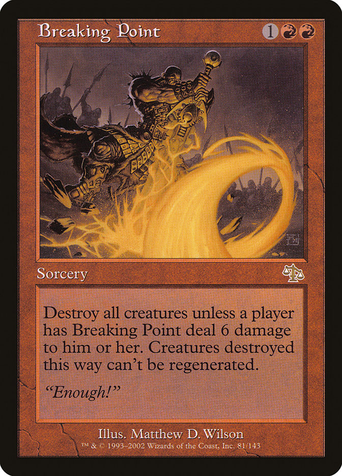 Breaking Point [Judgment] - Magic: The Gathering - Card Brawlers | Quebec | Canada |