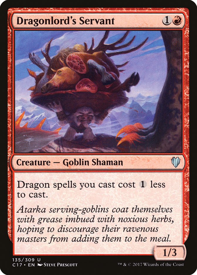 Dragonlord's Servant [Commander 2017] - Magic: The Gathering - Card Brawlers | Quebec | Canada |