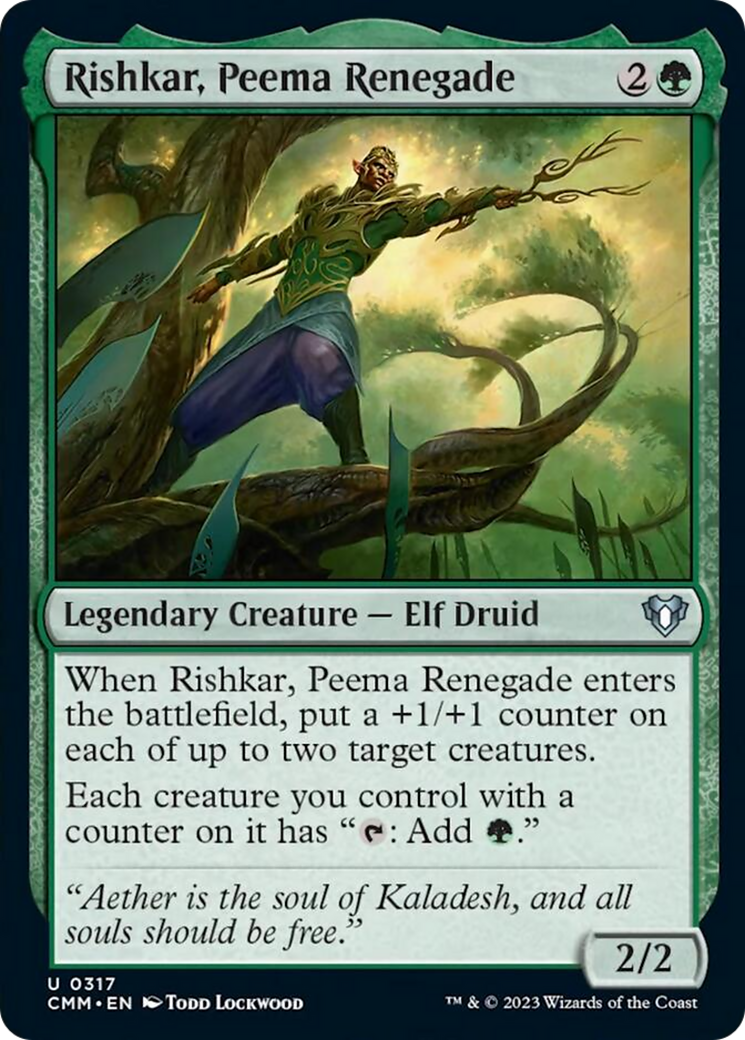 Rishkar, Peema Renegade [Commander Masters] - Magic: The Gathering - Card Brawlers | Quebec | Canada |