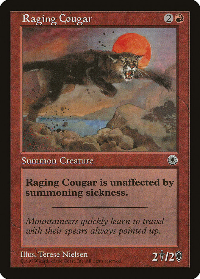 Raging Cougar [Portal] - Magic: The Gathering - Card Brawlers | Quebec | Canada |