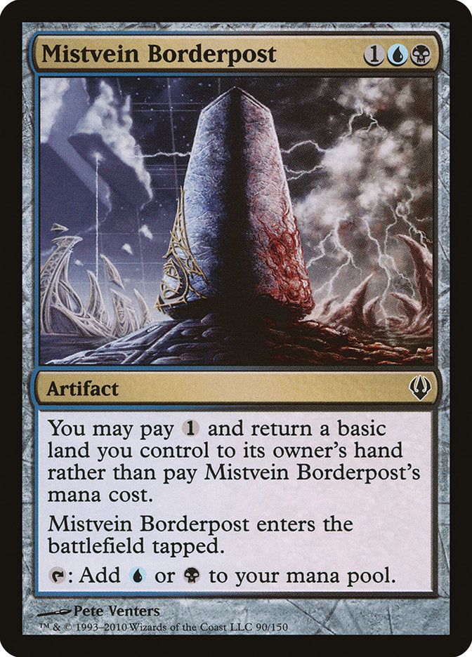 Mistvein Borderpost [Archenemy] - Magic: The Gathering - Card Brawlers | Quebec | Canada |