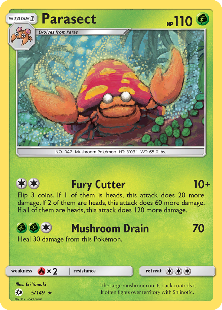 Parasect (5/149) [Sun & Moon: Base Set] - Pokémon - Card Brawlers | Quebec | Canada |