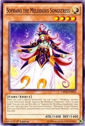 Soprano the Melodious Songstress [CROS-EN010] Common - Yu-Gi-Oh! - Card Brawlers | Quebec | Canada |