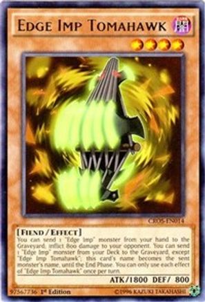 Edge Imp Tomahawk [CROS-EN014] Rare - Yu-Gi-Oh! - Card Brawlers | Quebec | Canada |