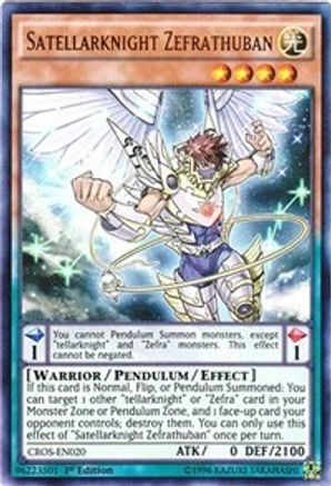 Satellarknight Zefrathuban [CROS-EN020] Ultra Rare - Yu-Gi-Oh! - Card Brawlers | Quebec | Canada |
