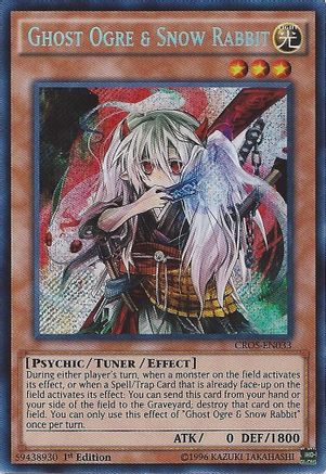 Ghost Ogre & Snow Rabbit [CROS-EN033] Secret Rare - Yu-Gi-Oh! - Card Brawlers | Quebec | Canada |