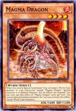Magma Dragon [CROS-EN034] Common - Yu-Gi-Oh! - Card Brawlers | Quebec | Canada |