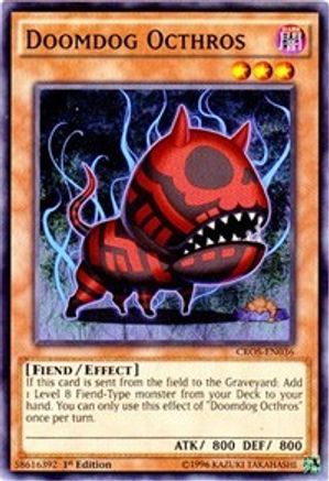 Doomdog Octhros [CROS-EN036] Common - Yu-Gi-Oh! - Card Brawlers | Quebec | Canada |