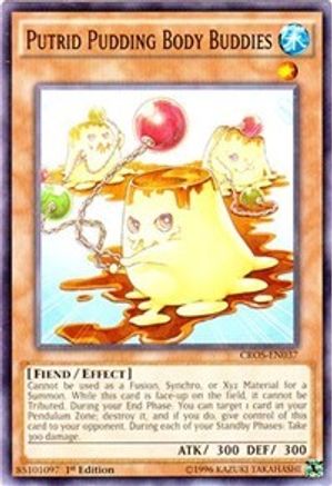 Putrid Pudding Body Buddies [CROS-EN037] Common - Yu-Gi-Oh! - Card Brawlers | Quebec | Canada |