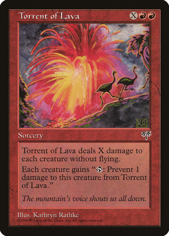Torrent of Lava [Mirage] - Magic: The Gathering - Card Brawlers | Quebec | Canada |