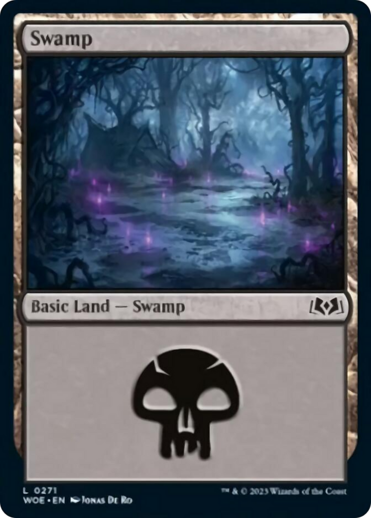 Swamp (0271) [Wilds of Eldraine] - Magic: The Gathering - Card Brawlers | Quebec | Canada |