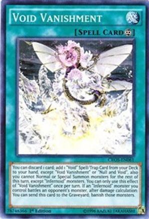 Void Vanishment [CROS-EN061] Super Rare - Yu-Gi-Oh! - Card Brawlers | Quebec | Canada |