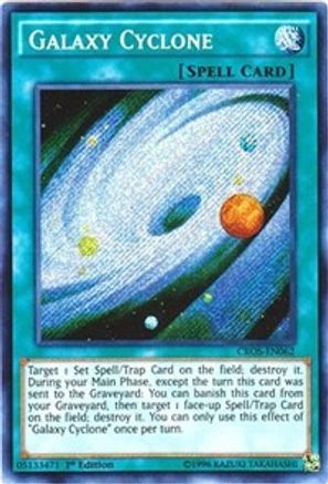 Galaxy Cyclone [CROS-EN062] Secret Rare - Yu-Gi-Oh! - Card Brawlers | Quebec | Canada |