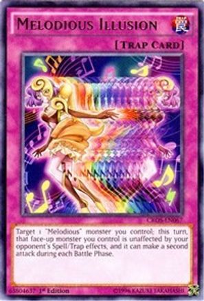 Melodious Illusion [CROS-EN067] Rare - Yu-Gi-Oh! - Card Brawlers | Quebec | Canada |