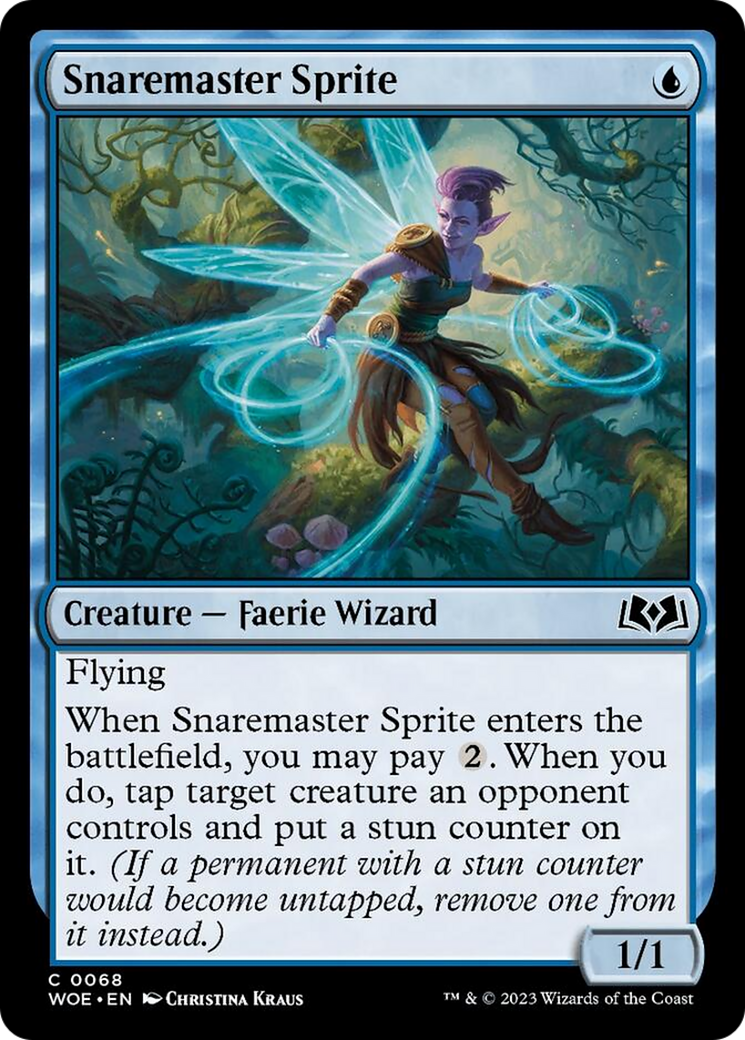Snaremaster Sprite [Wilds of Eldraine] - Magic: The Gathering - Card Brawlers | Quebec | Canada |