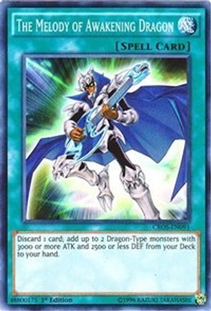The Melody of Awakening Dragon [CROS-EN091] Super Rare - Yu-Gi-Oh! - Card Brawlers | Quebec | Canada |