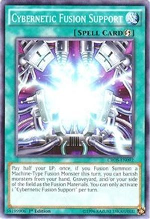 Cybernetic Fusion Support [CROS-EN092] Common - Yu-Gi-Oh! - Card Brawlers | Quebec | Canada |