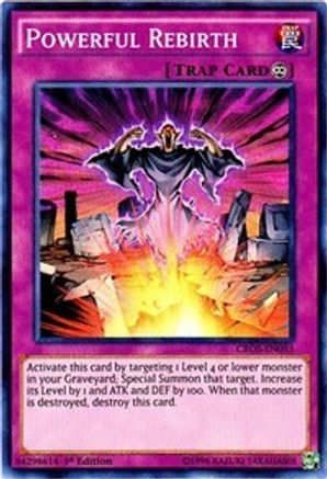 Powerful Rebirth [CROS-EN093] Super Rare - Yu-Gi-Oh! - Card Brawlers | Quebec | Canada |